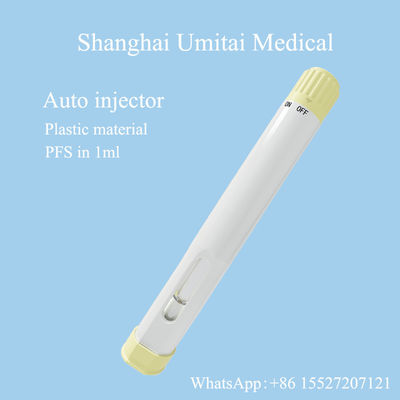 CE White Color Disposable 1ml Pfs Auto Injection Device