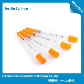 赤いオレンジ インシュリンのペンの針糖尿病の患者の自己管理のための4mm